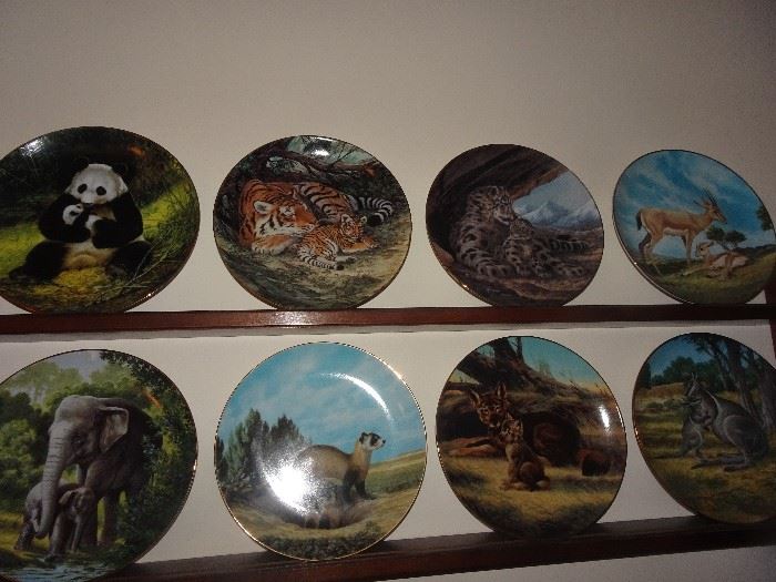 Endangered Species Collector Plates