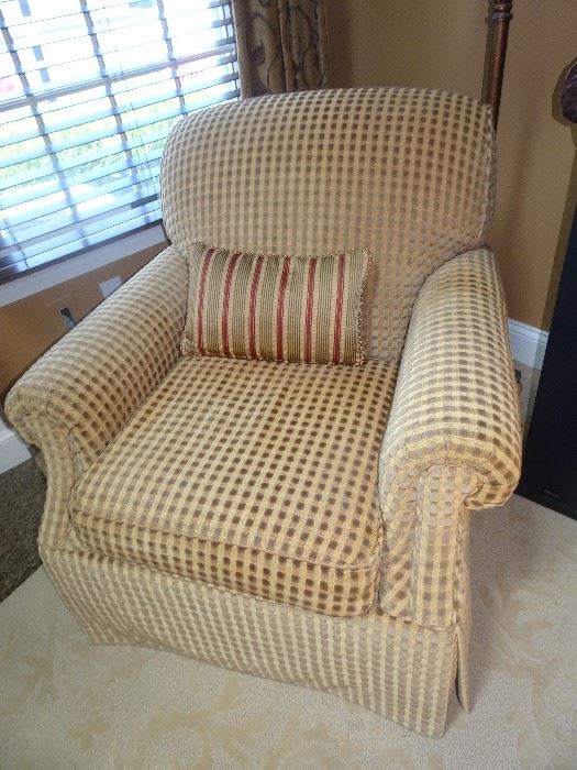 Kravit Arm Chair Made in America 36"D X 33"H X 36"W