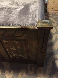 $500 Custom King bed (over $4k originally). Made in and shipped from a studio in New York.