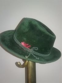  Bavarian Hat..Fritz Gunzrodt..Hutmachermeister..Garmisch..Bavaria