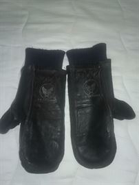 Vintage U.S. Airforce leather wool gloves