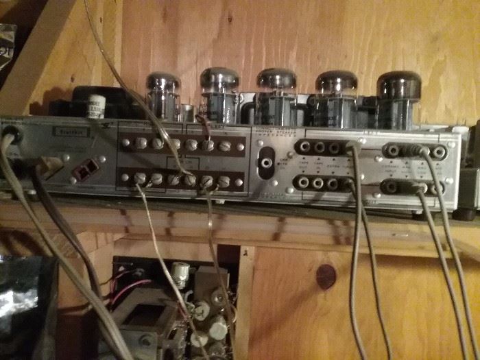 H.H. Scott kit amplifier..tuner ..vintage 1960's