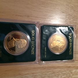 George Washington Bronze Collector Coins