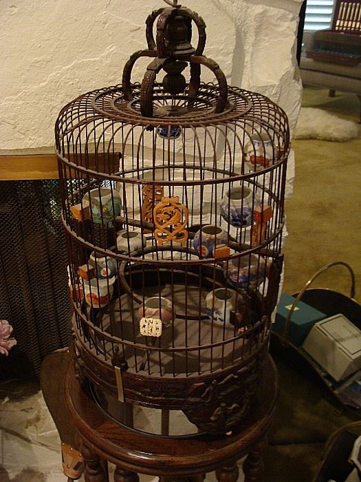 Neat Asian birdcage