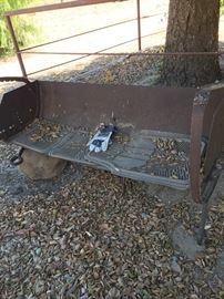Cool bench... metal