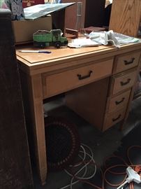 Desk.  Or sewing table 