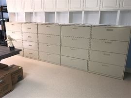 Filing cabinets-HON