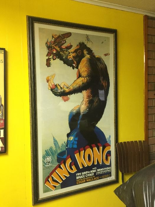 1933 King Kong movie poster