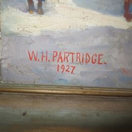 W. H. PARTRIDGE 1927