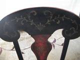 DETAIL OF 4 DINING CHAIRS