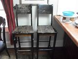 2 OF 4 BAR STOOLS