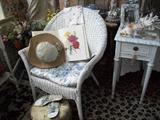 PAINTED FURNITURE & WICKER
