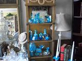 VINTAGE BLUE GLASS