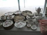 LARGE SET WEDGWOOD "CHARNWOOD" SERVICE FOR 12 (NEVER USED)