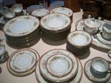 OLD NORITAKE - SERVICE FOR 12 + SERVING PCS.