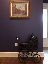 Antique Baby Carriage 