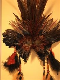 Feather Mask made but the "Cats" Costume Designer! #happyhunting 