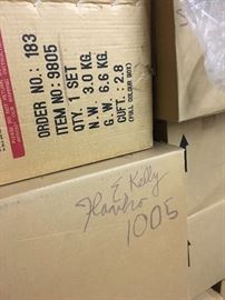 Boxes & boxes of NEW old stock collectibles 