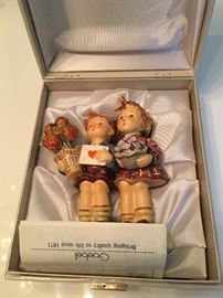 Many Hummel figurines, all new in boxes 