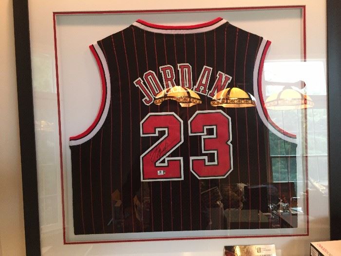 Michael Jordan Signed Jersey