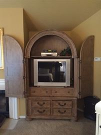Armoire and TV
