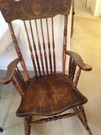 Antique rocker - if it could talk!!
