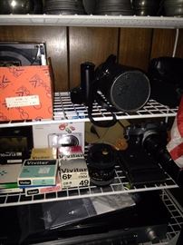 Variety of cameras including Canon