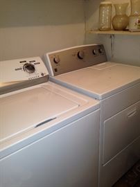 Washer and dryer