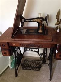 Vintage Singer sewing machine