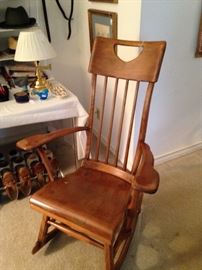 Unique antique rocker