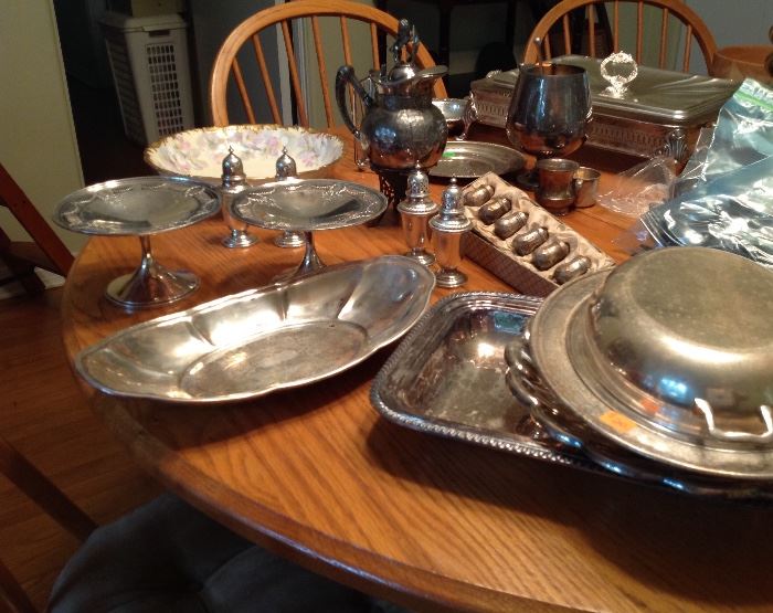 Numerous Pieces of Antique and Vintage Silver