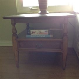 Two Matching Mid Century End Tables