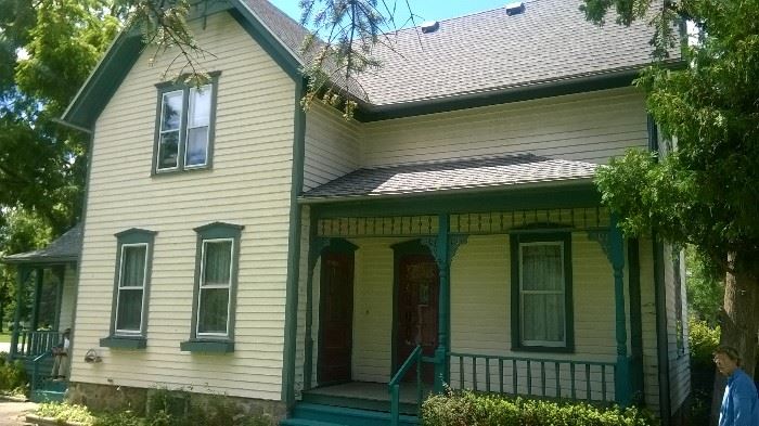 Stunning Victorian home for sale right next door to sale, same owner as sale. Central Air & Central vacuum system built into this home  