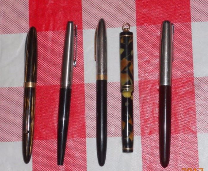 Fountain Pens- Schaeffer, Parker & Wahl