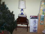 OLD SMOKING STAND & MORE DECORATIONS