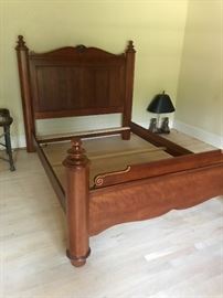 Quality mahogany bed