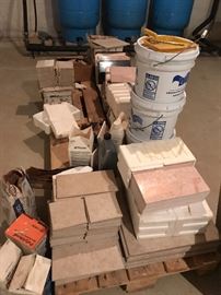 Tons of marble / ceramic tiles