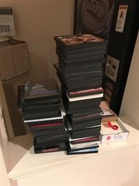 Cd's and videos