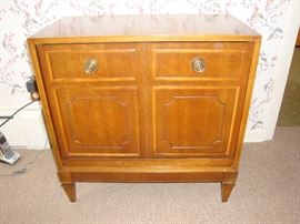 Antique Vinyl Album Cabinet (closed)