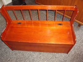 Vintage Bench/Toy Chest