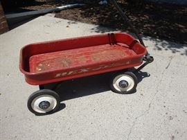 1950/60's Rex Jet Red Coaster Wagon