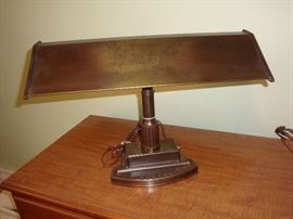 Vintage Desk Lamp~Pen Paperclip Base