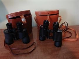 Vintage Binoculars w/Original Cases