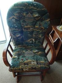 Upholstered Glider Chair