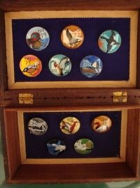 1970's DUCKS UNLIMITED Pins (lot of 11)