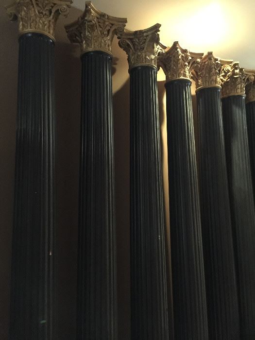 10 feet antique columns 