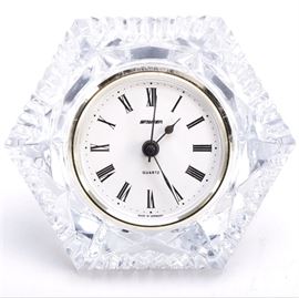 Staiger Hexagonal Crystal Clock