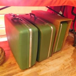 vintage luggage one unused in box