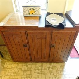 vintage portable bar