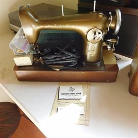 Free-Westinghouse gold sewing machine